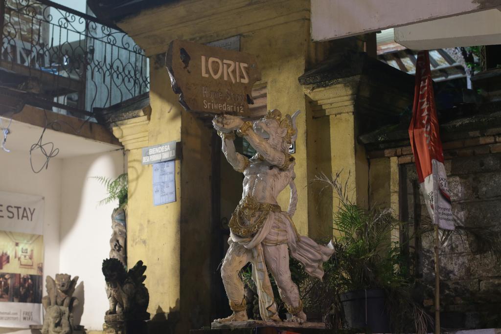 Loris Homestay Ubud Zewnętrze zdjęcie